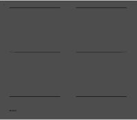 Индукционная варочная панель HI2643FMG1